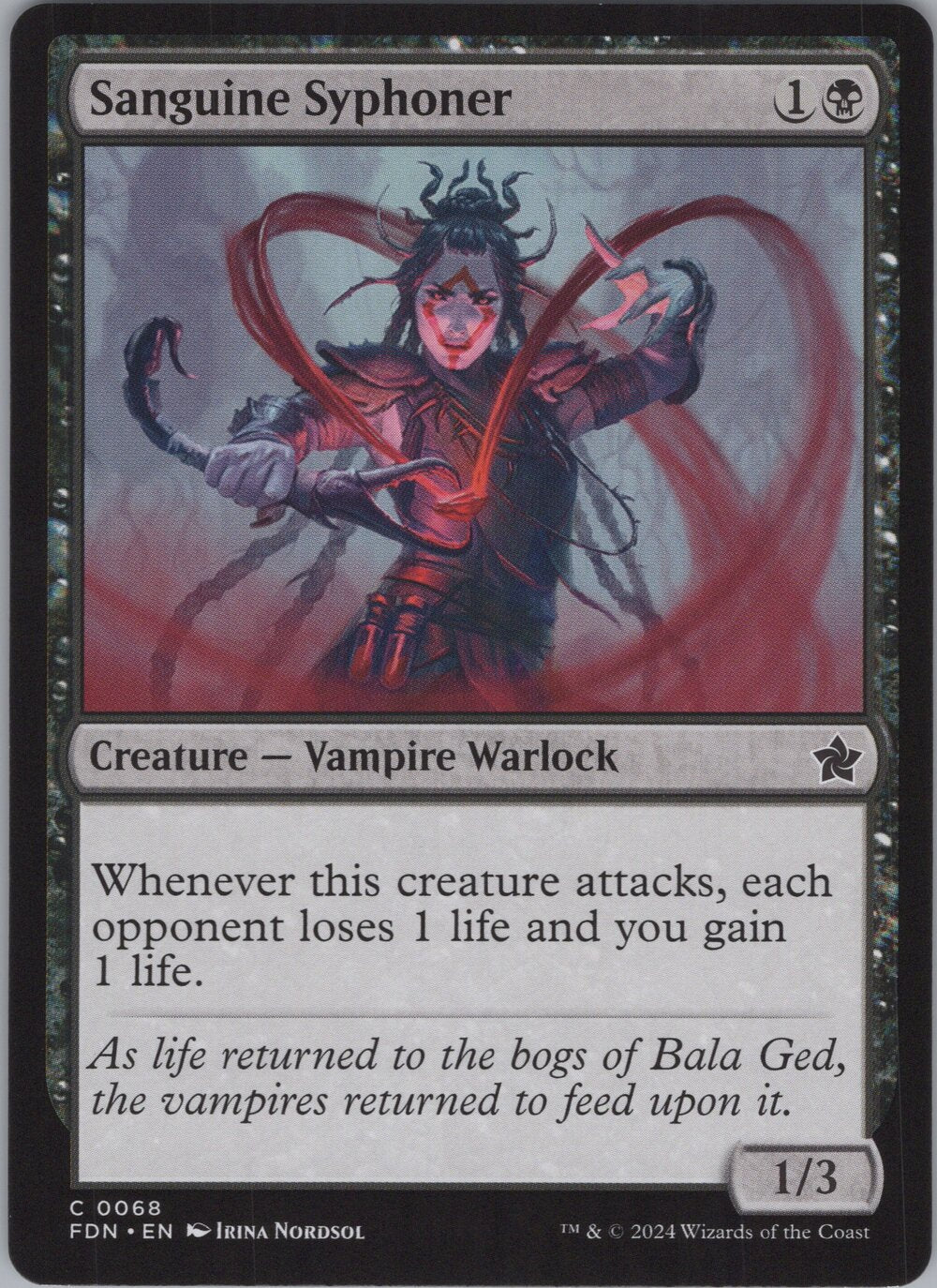 Sanguine Syphoner
