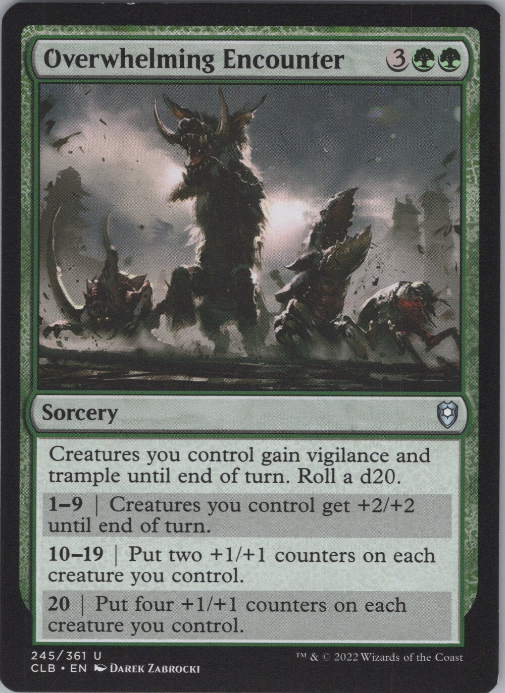 Overwhelming Encounter