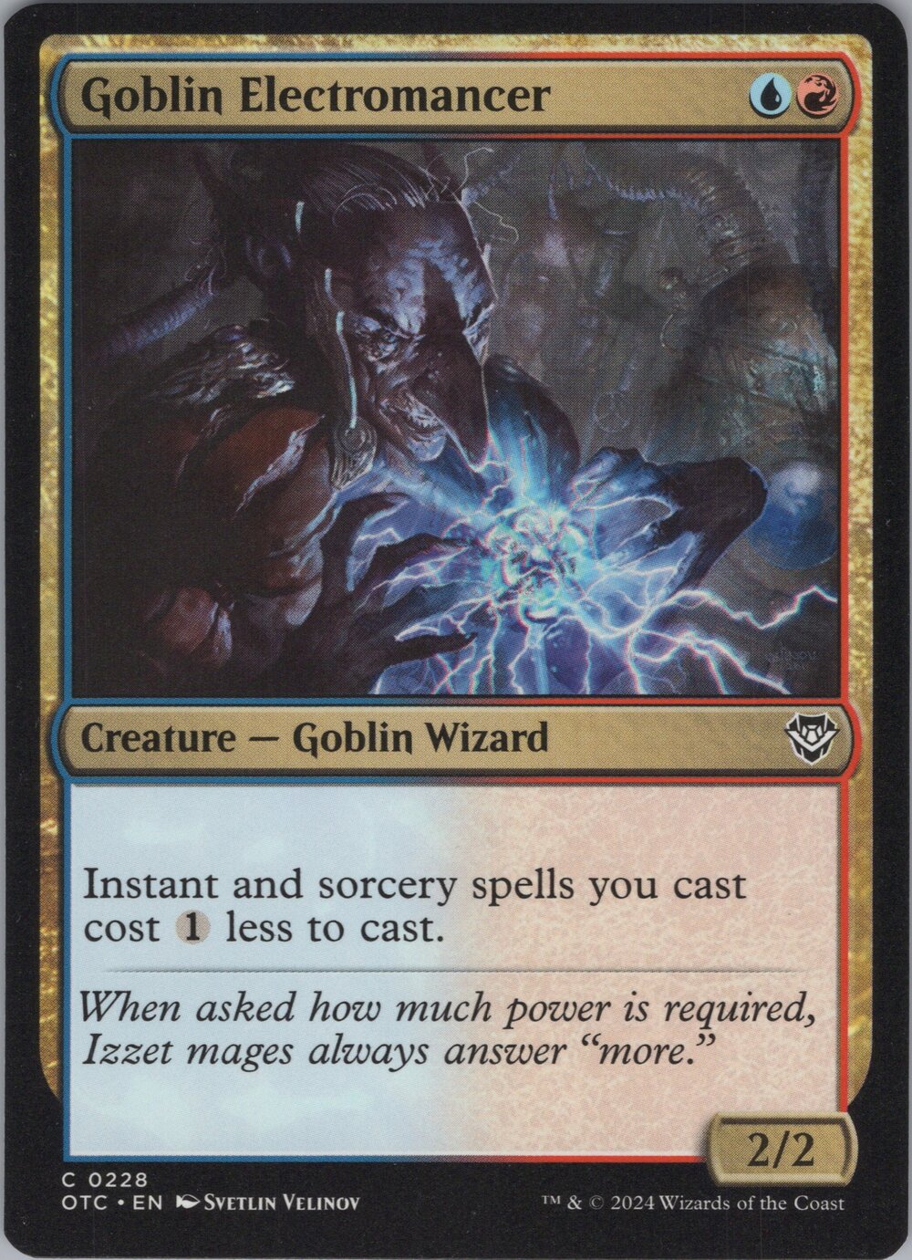 Goblin Electromancer
