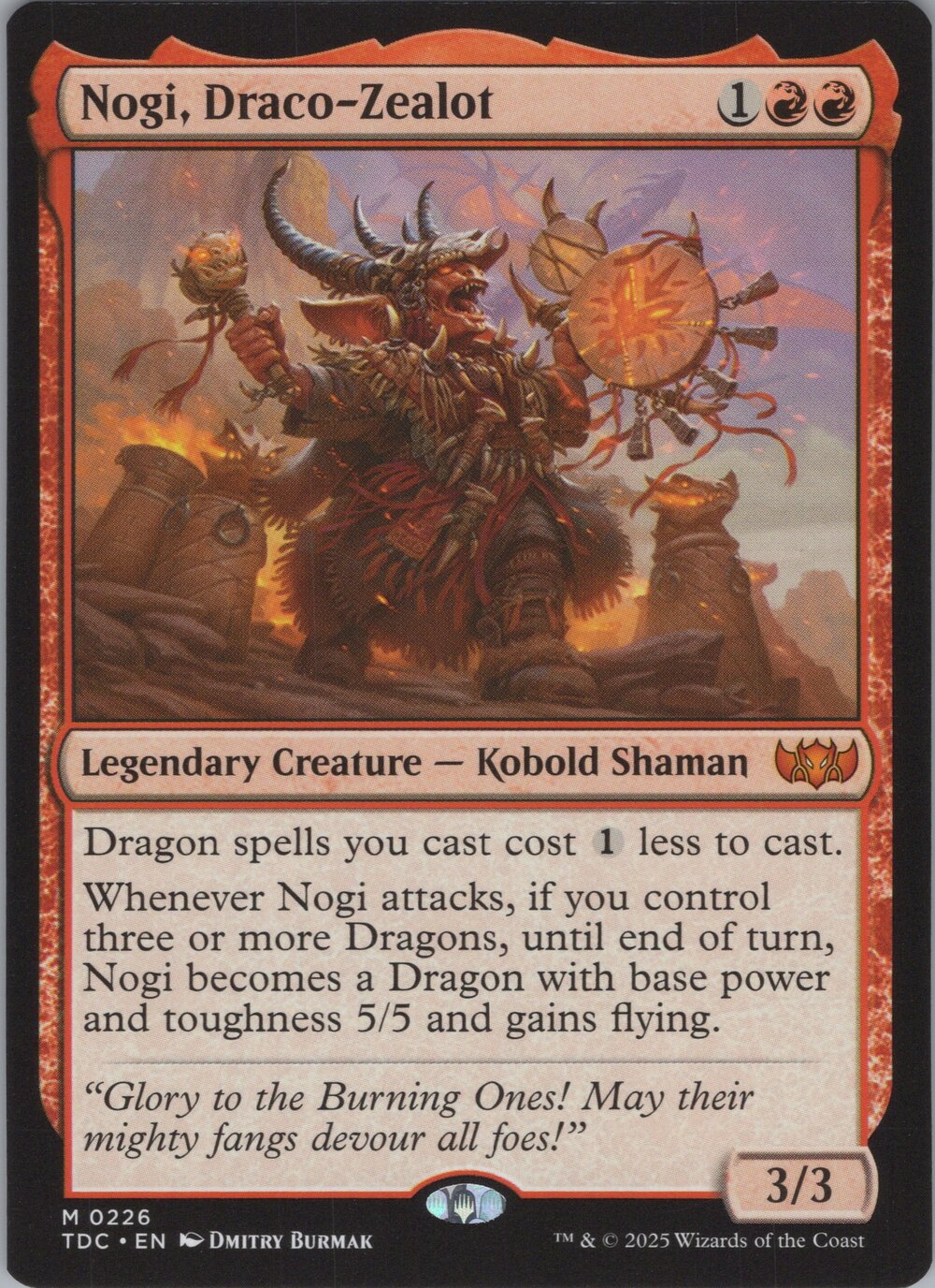 Nogi, Draco-Zealot