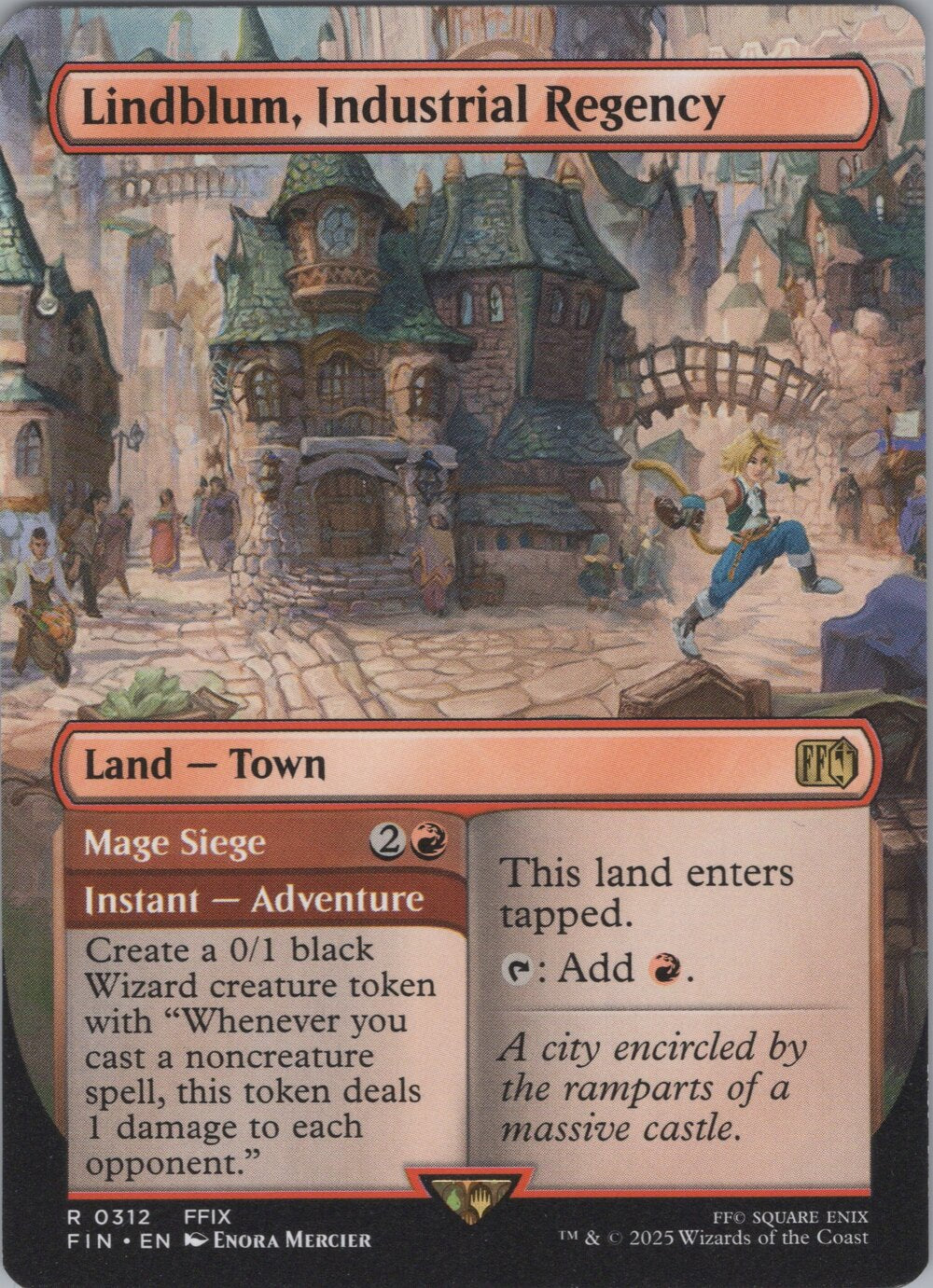 Lindblum, Industrial Regency // Mage Siege