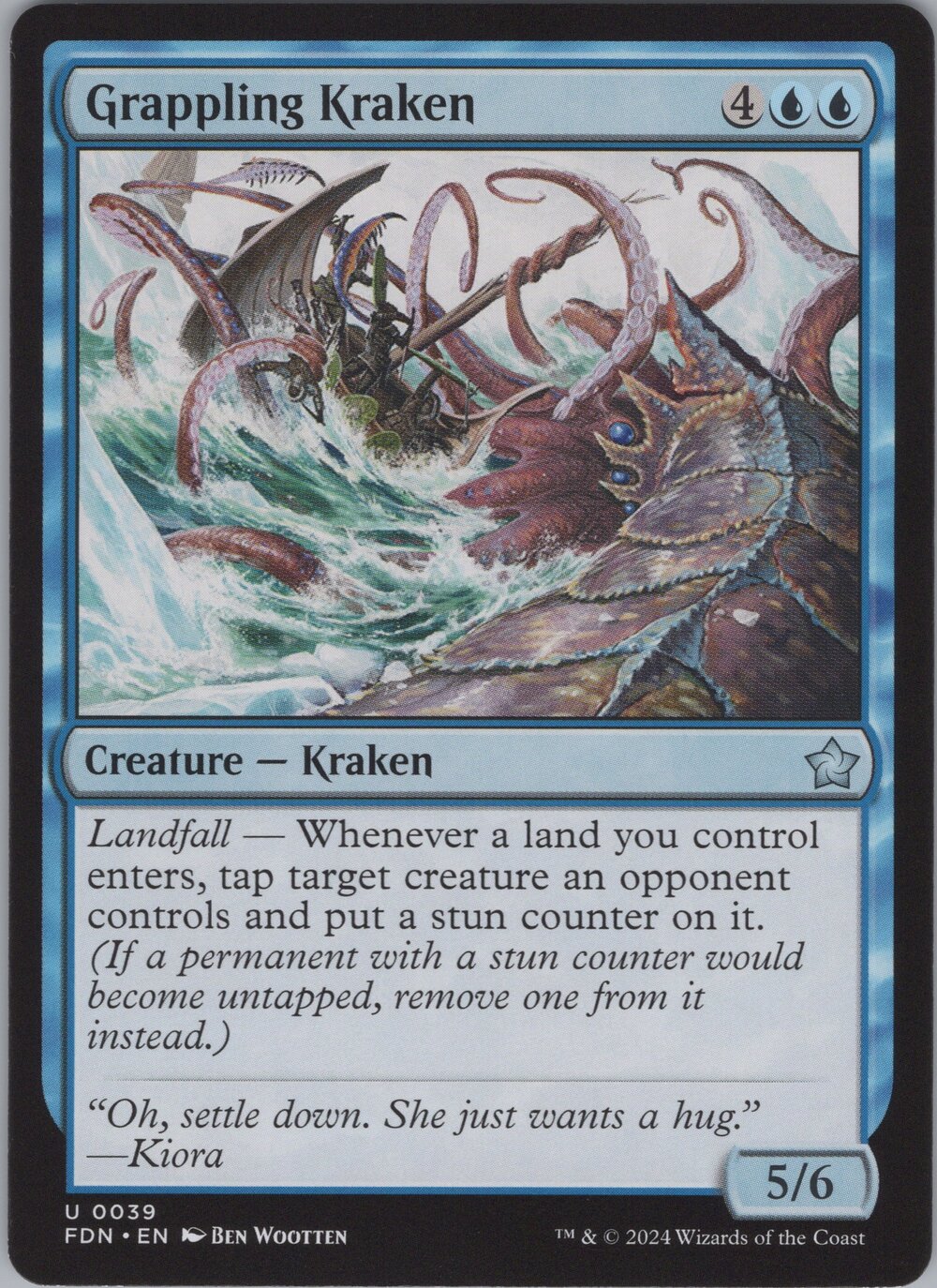 Grappling Kraken