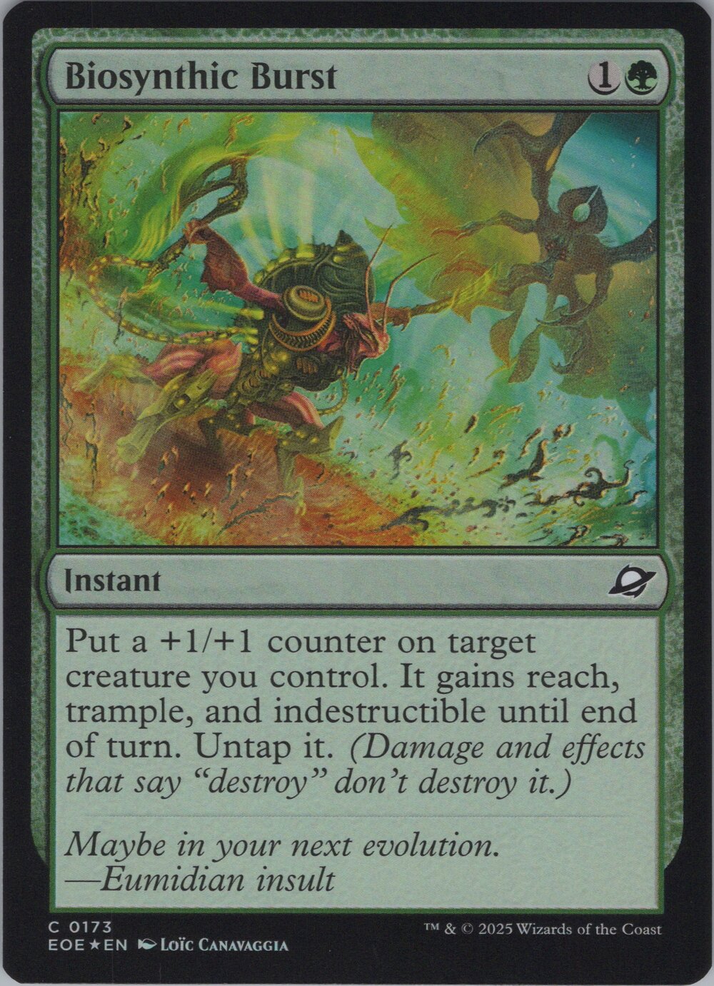 Biosynthic Burst