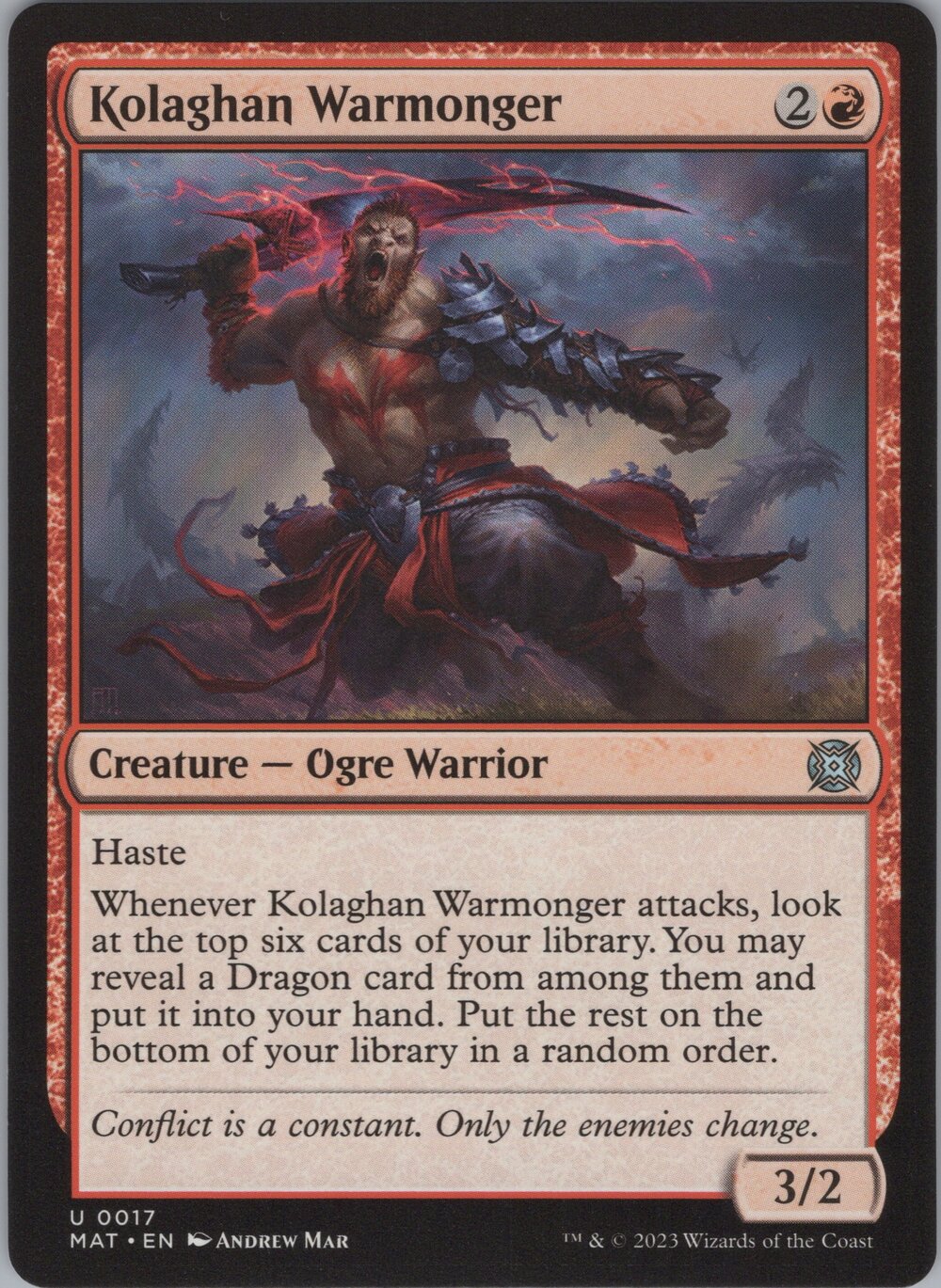 Kolaghan Warmonger