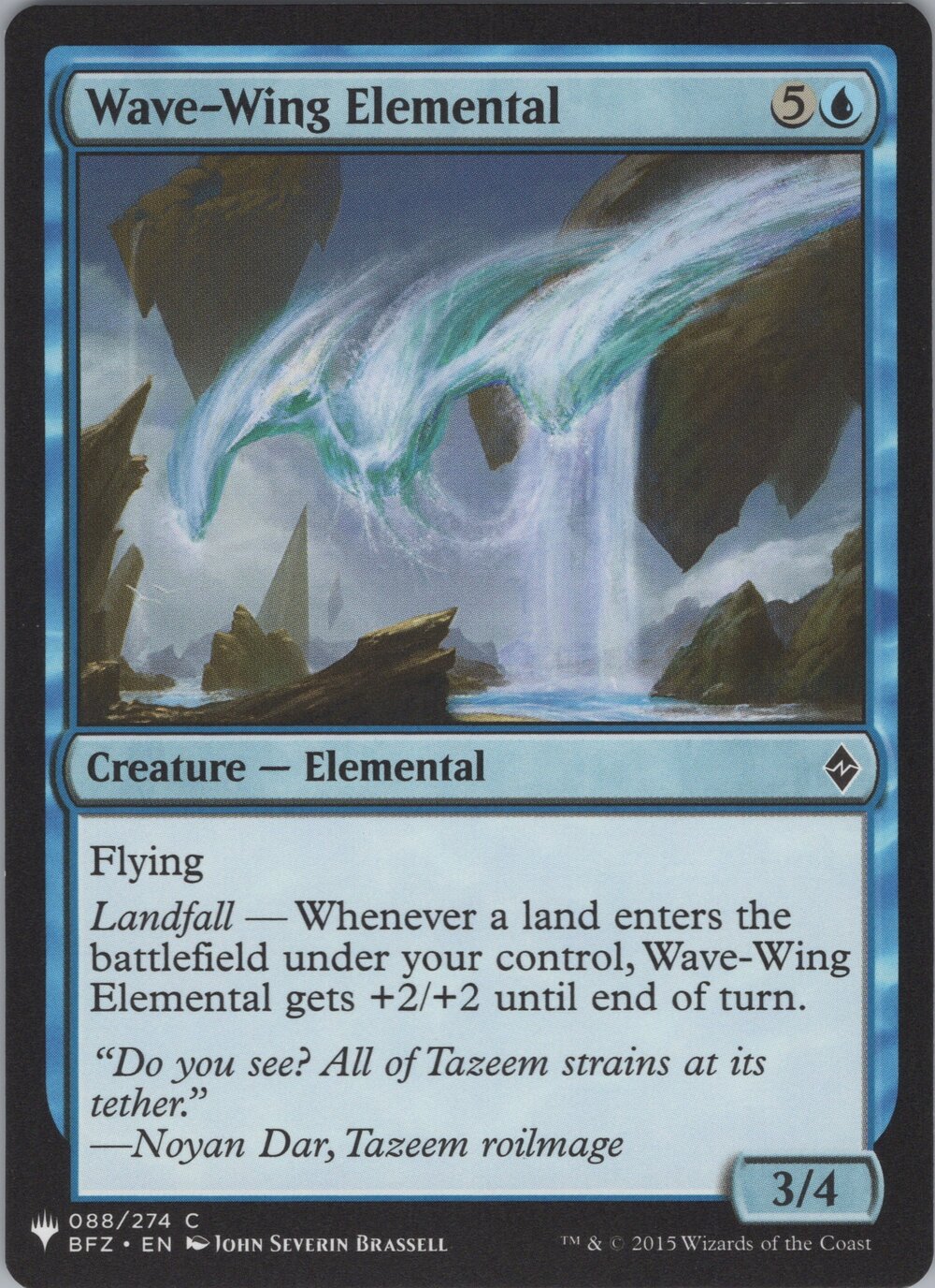 Wave-Wing Elemental