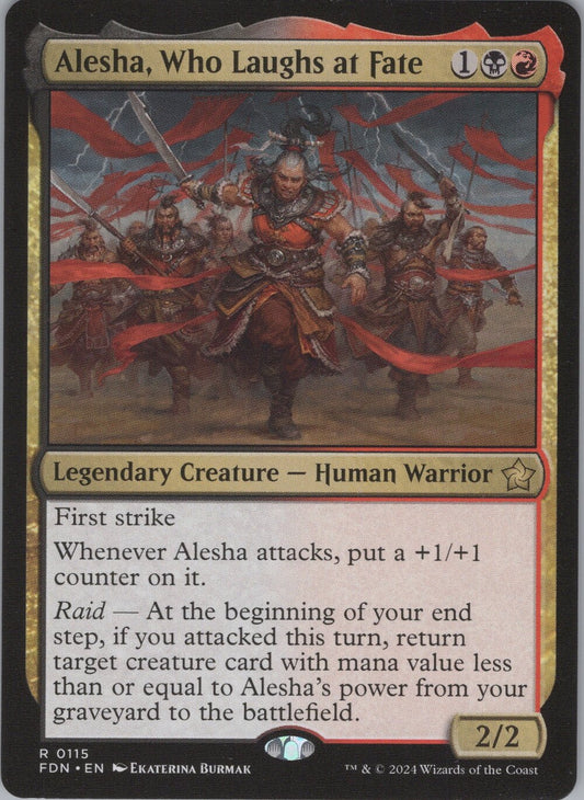 Alesha, Who Laughs at Fate