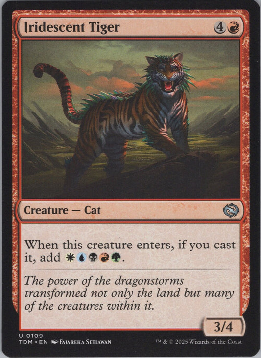 Iridescent Tiger