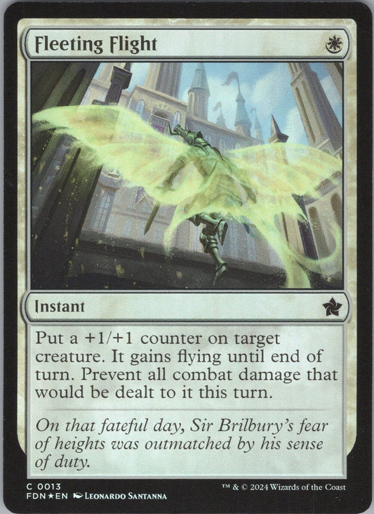 Fleeting Flight