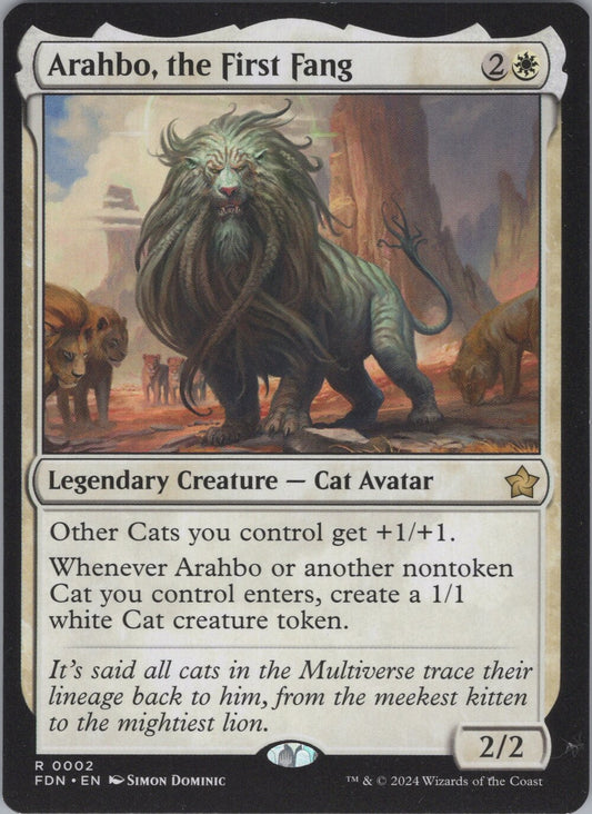 Arahbo, the First Fang