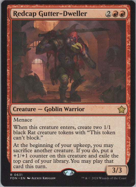 Redcap Gutter-Dweller