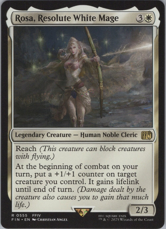 Rosa, Resolute White Mage