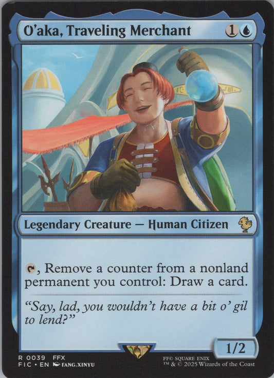 O'aka, Traveling Merchant