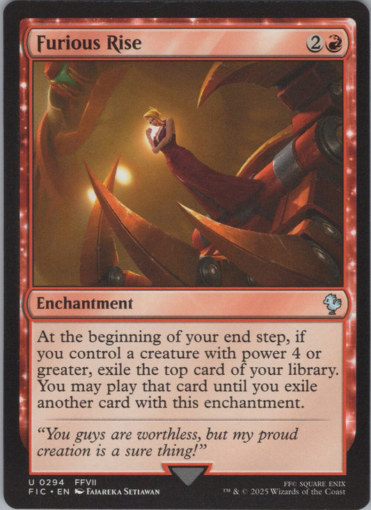 Furious Rise