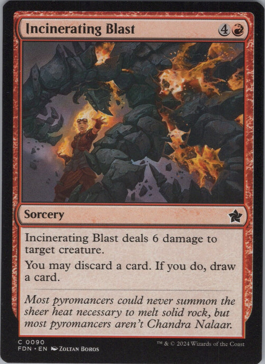 Incinerating Blast
