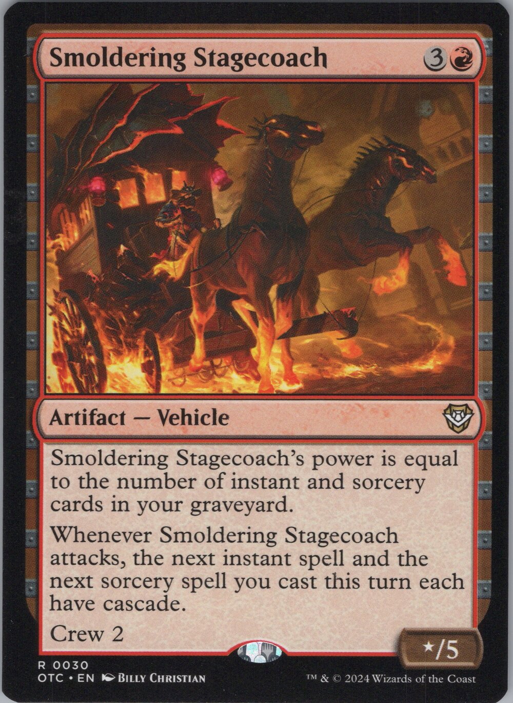 Smoldering Stagecoach