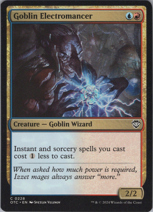 Goblin Electromancer