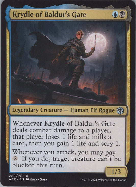 Krydle of Baldur's Gate