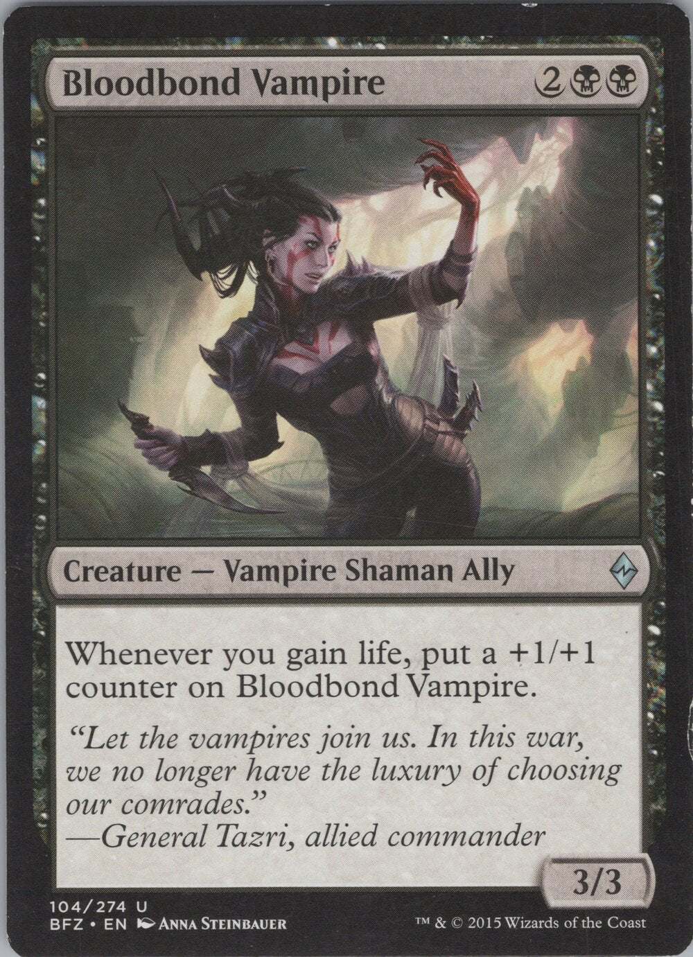 Bloodbond Vampire