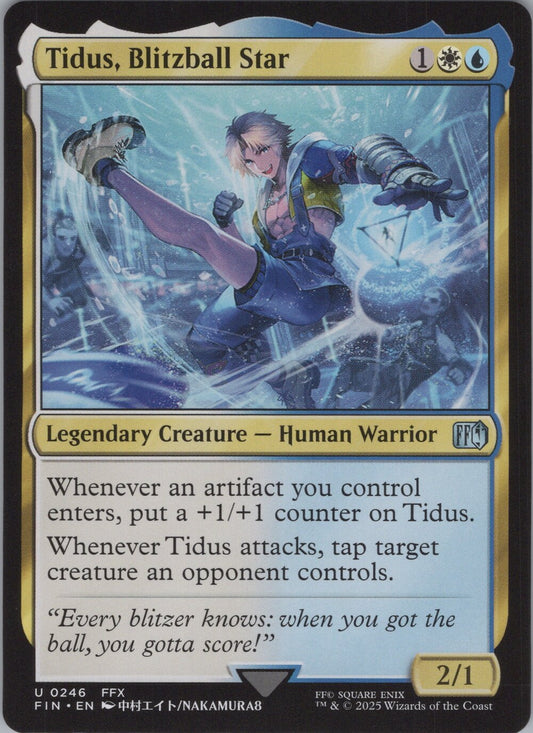 Tidus, Blitzball Star