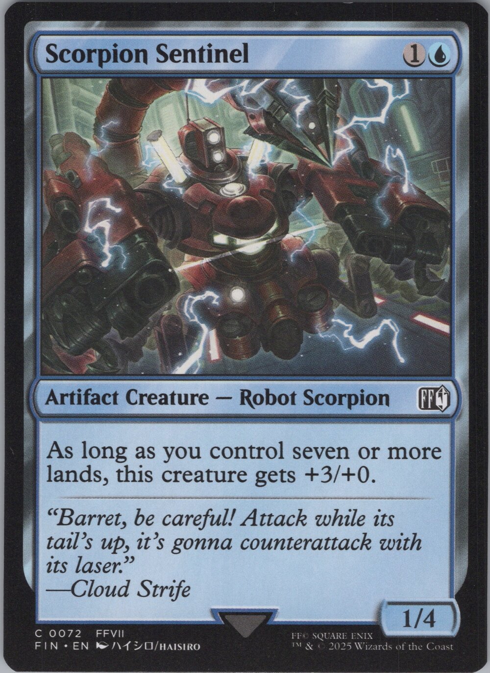 Scorpion Sentinel