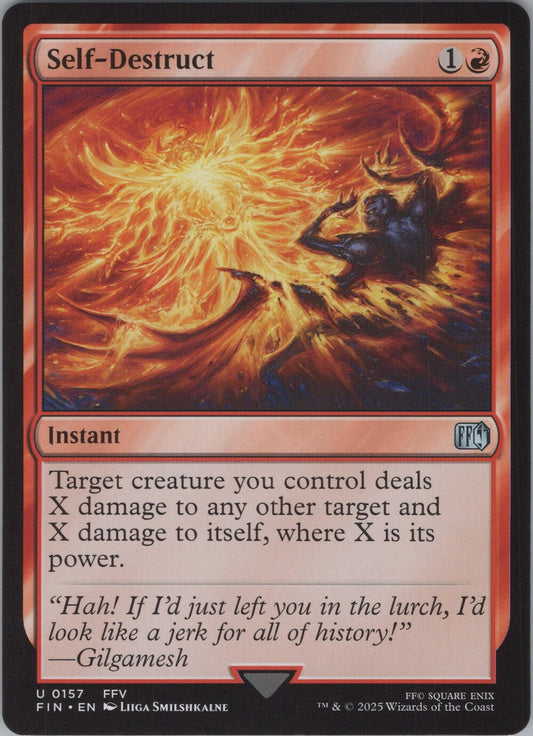 Self-Destruct