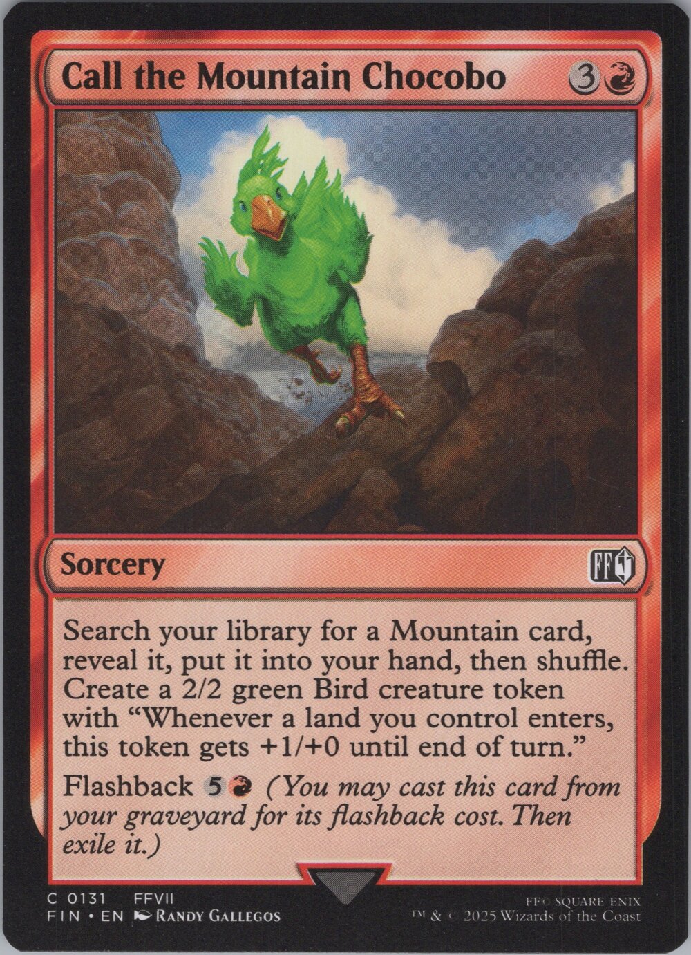 Call the Mountain Chocobo