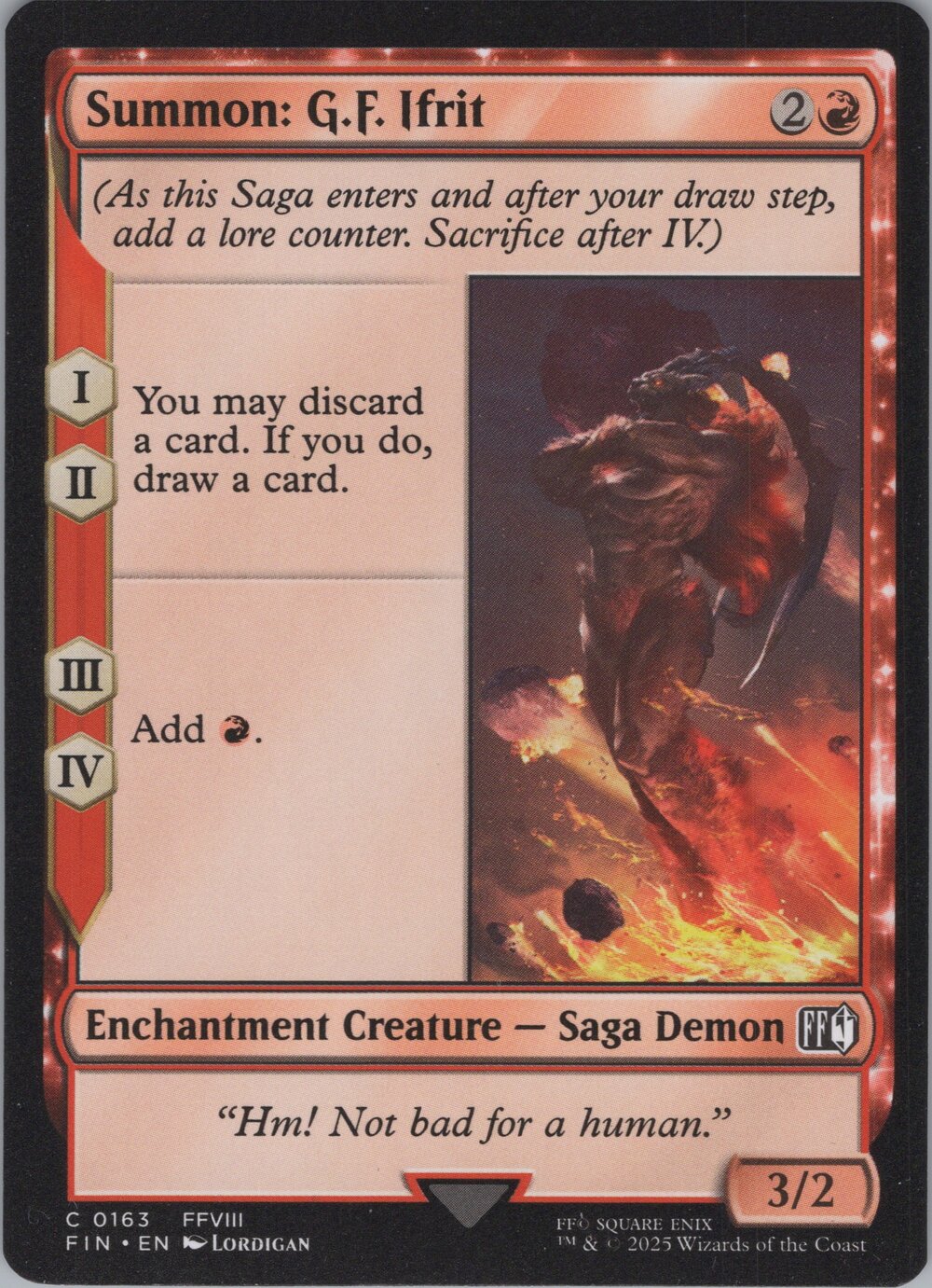 Summon: G.F. Ifrit