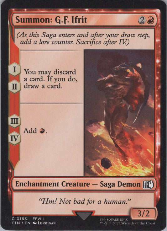 Summon: G.F. Ifrit