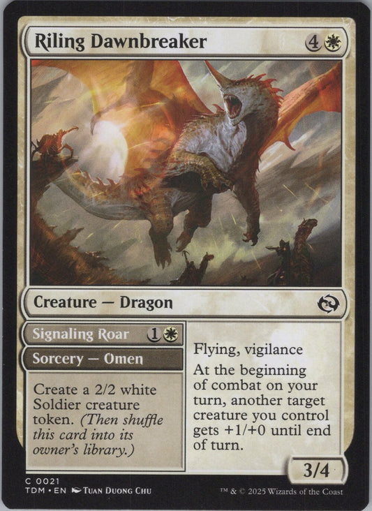 Riling Dawnbreaker // Signaling Roar