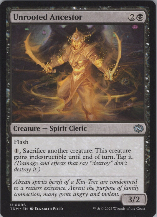 Unrooted Ancestor