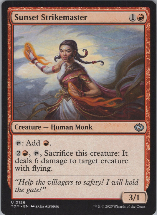 Sunset Strikemaster