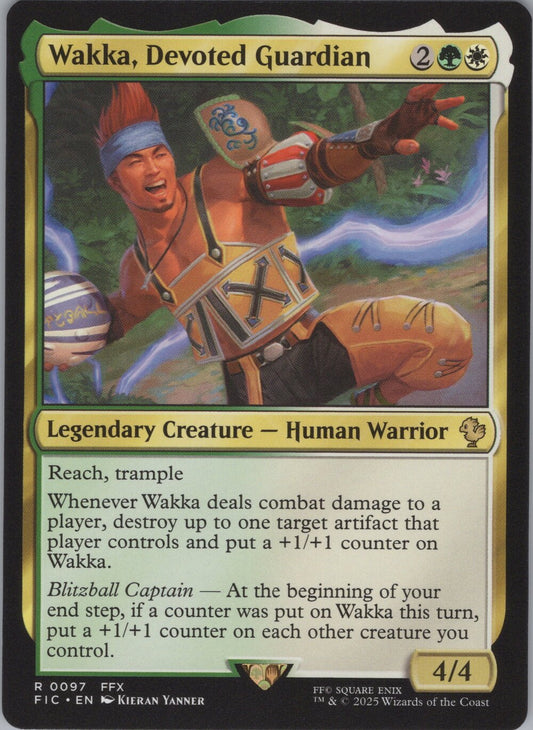 Wakka, Devoted Guardian