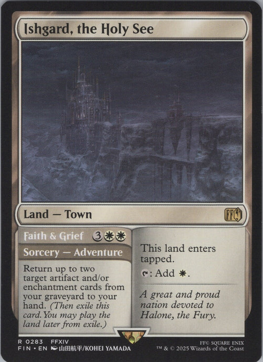 Ishgard, the Holy See // Faith & Grief
