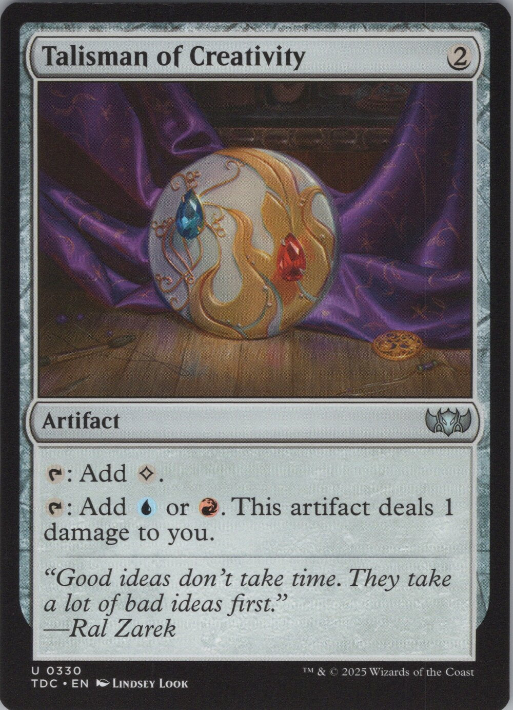 Talisman of Creativity