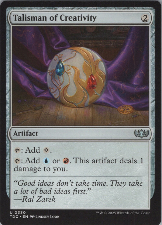 Talisman of Creativity