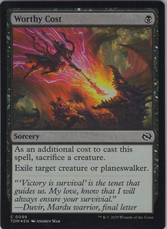 Worthy Cost