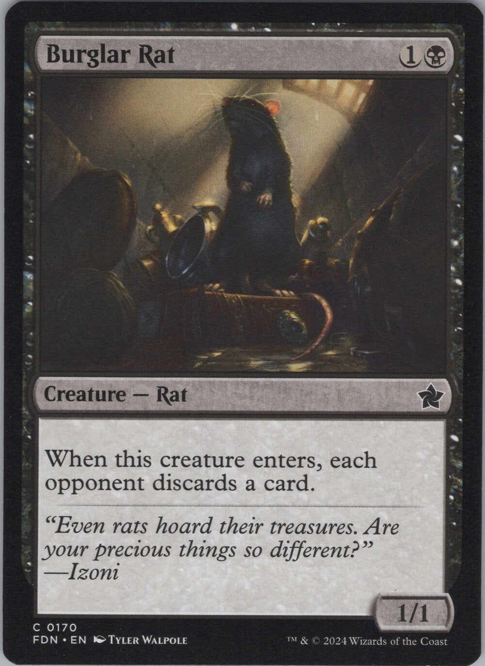Burglar Rat
