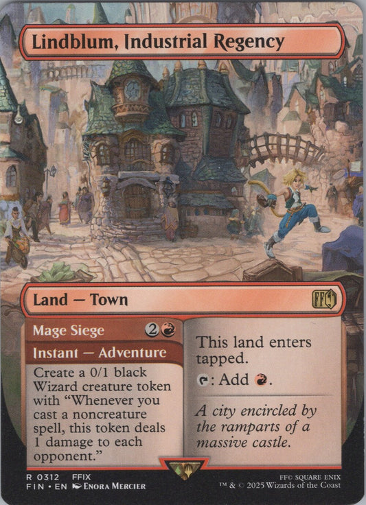 Lindblum, Industrial Regency // Mage Siege
