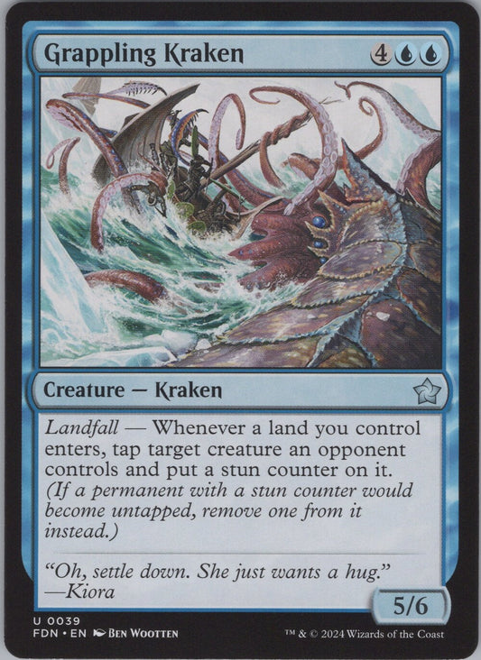 Grappling Kraken