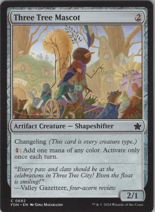 Three Tree Mascot