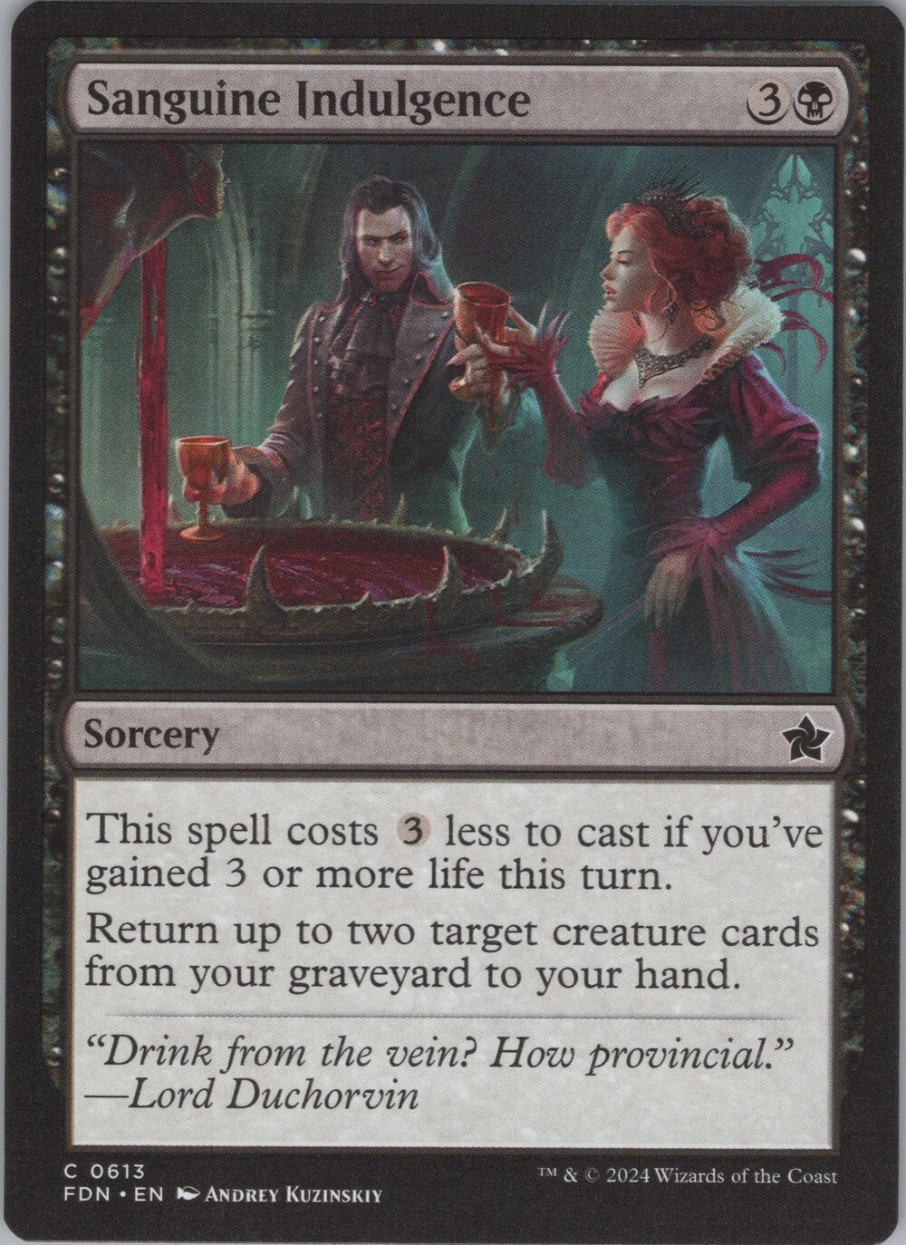 Sanguine Indulgence