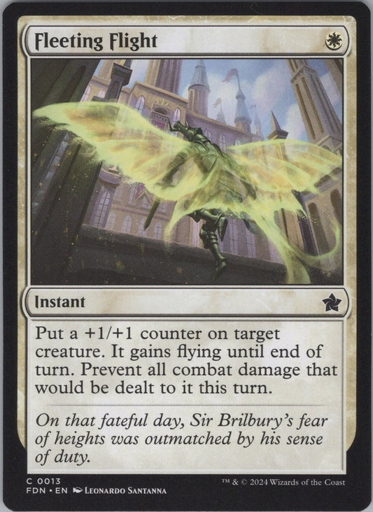 Fleeting Flight