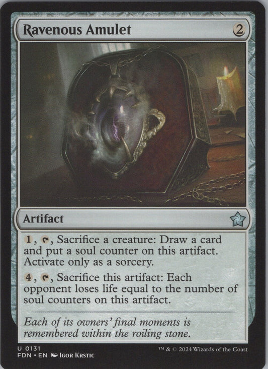 Ravenous Amulet