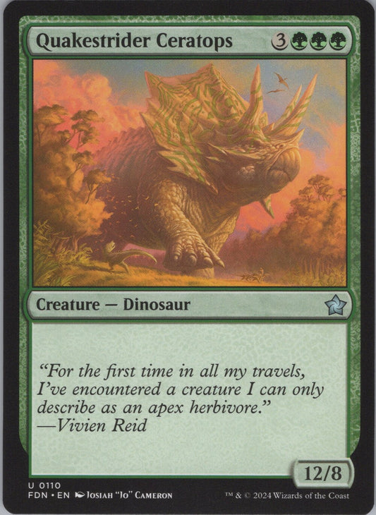 Quakestrider Ceratops
