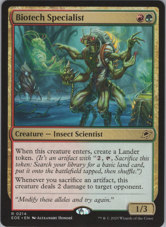 Biotech Specialist