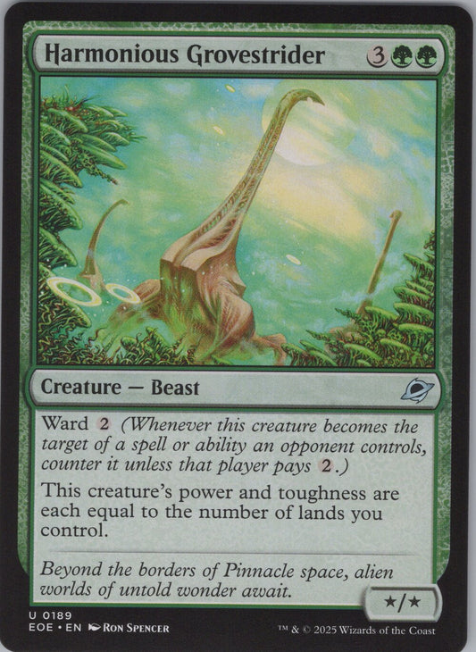 Harmonious Grovestrider