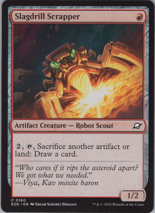 Slagdrill Scrapper