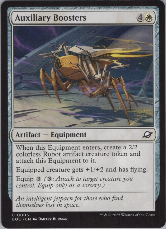 Auxiliary Boosters