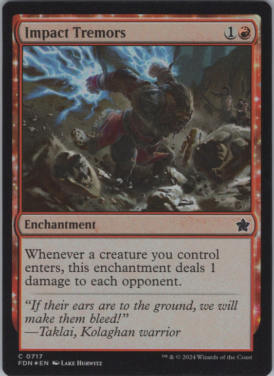 Impact Tremors