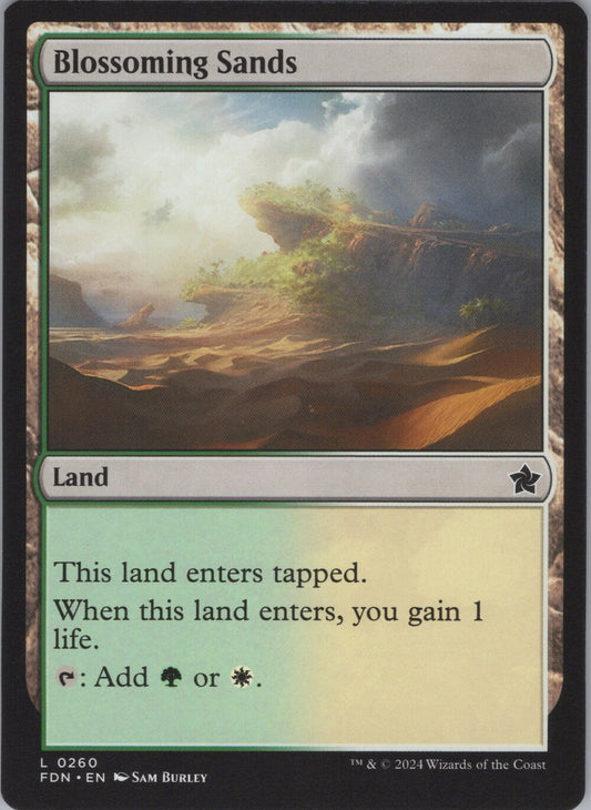 Blossoming Sands